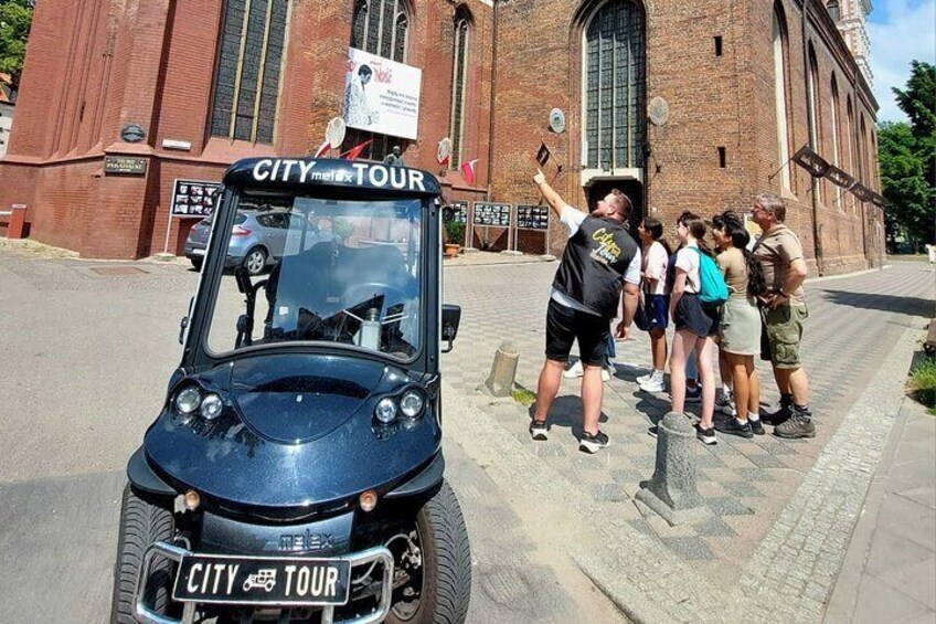 GDANSK Live Guide City Tour by Golf Cart & City Sightseeing 60min 4