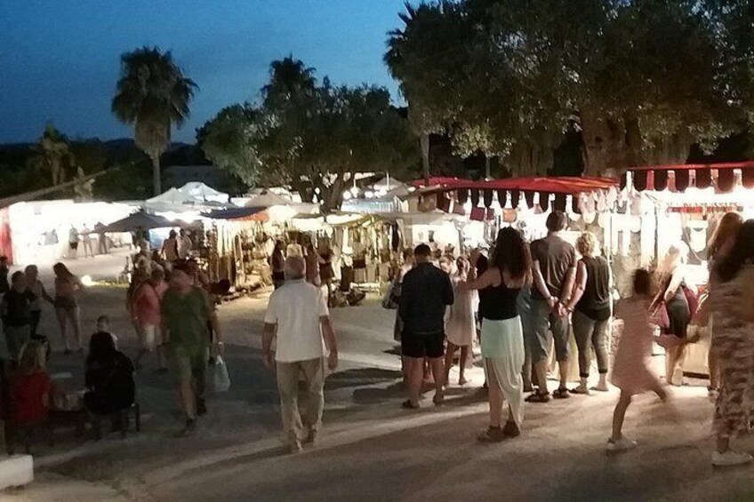 Ibiza Sunset Tour to the Hippie Market Las Dalias by Bus 2