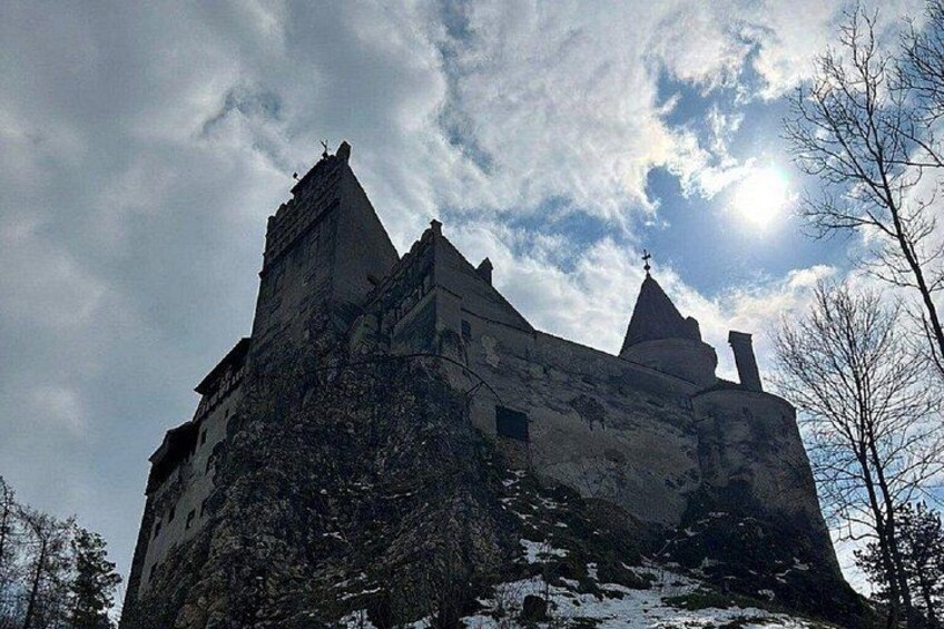 Dracula's Castle at sunset 4