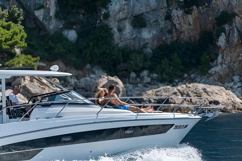 Dubrovnik Elaphiti Blue cave best offer private speedboat tour 3