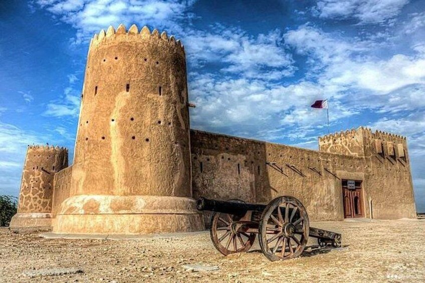 Doha North Tour Zubara Fort Jumail Village Purple Island 5