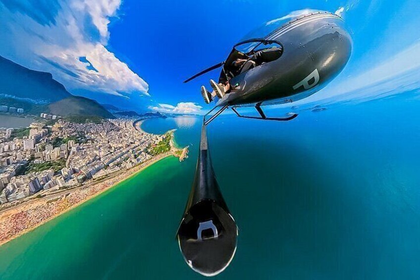 Rio de Janeiro: Helicopter Tour Without Doors at Christ the Redeemer 5
