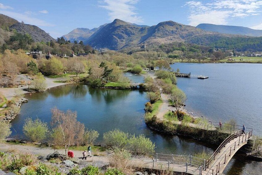 Llanberis Snowdon view 2
