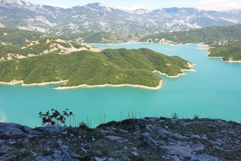 Bovilla Lake and Gamti Mountain Tour from Durres or Golem 4