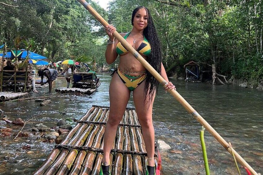 Montego Bay River Rafting and limestone Massage Experience 1