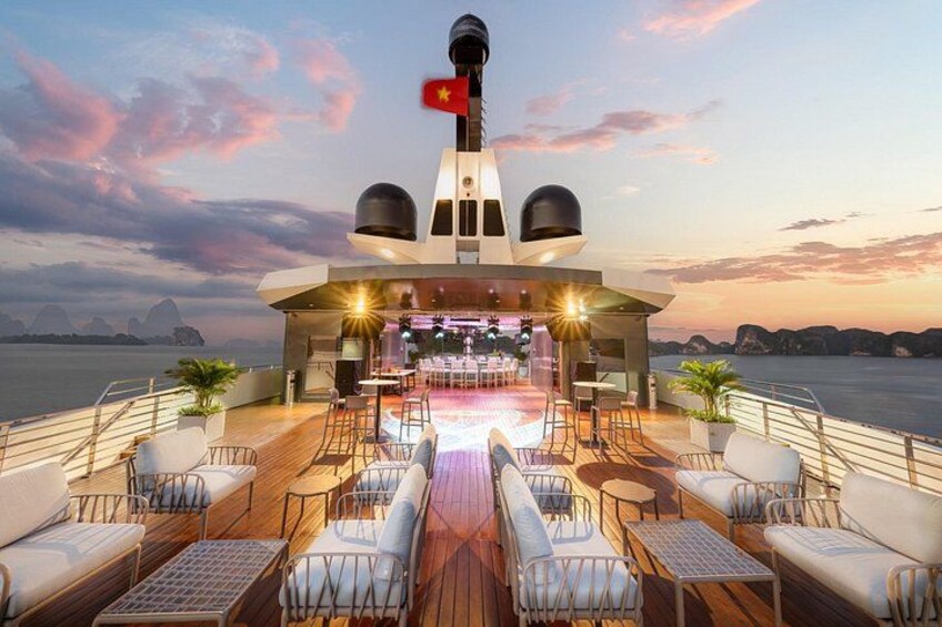 Grand Pioneers Cruise 2 Days 1 Night Halong Bay - Rhythm of the Bay Sky Bar 3