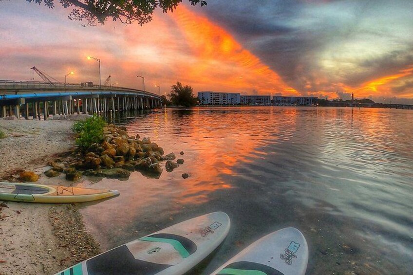 Sunrise from Sawfish Bay Park 2