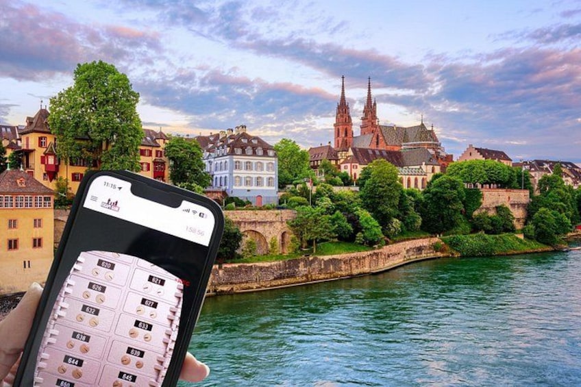 Immersive digital activity in the streets of Basel 1