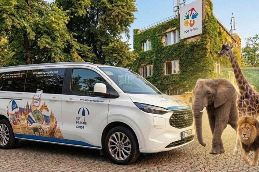 Prague ZOO Transfer with AudioGuide & Opt. Admission Ticket 1