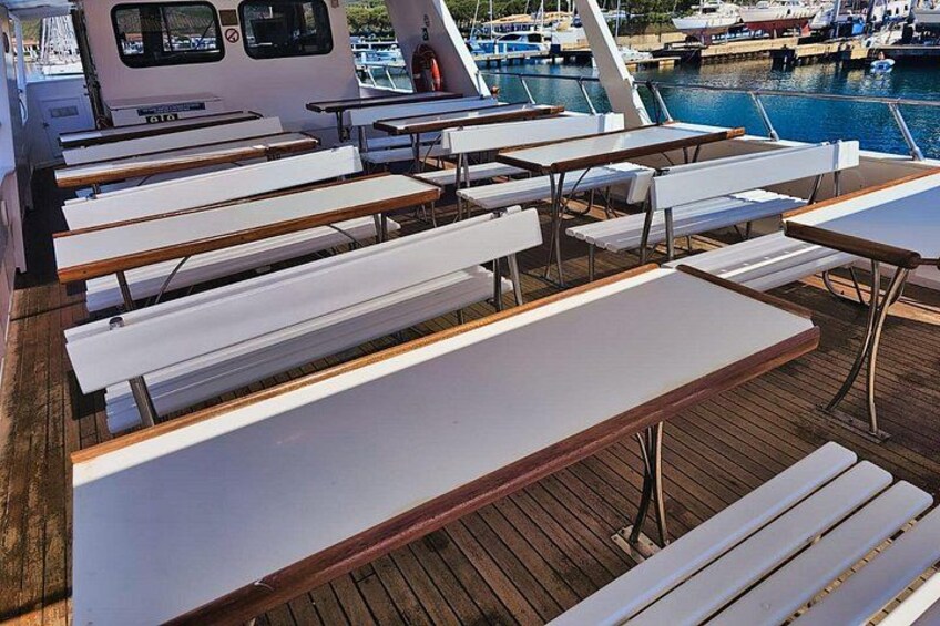 Seat positions Boat 2