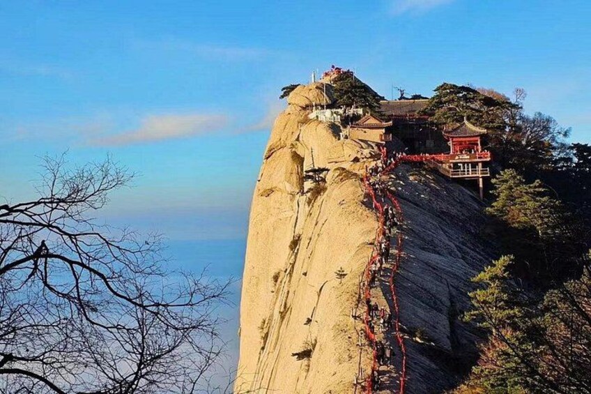 Xi'an Private Day Tour to Mt. Huashan(Vehicle+Entry+Cable Car) 2