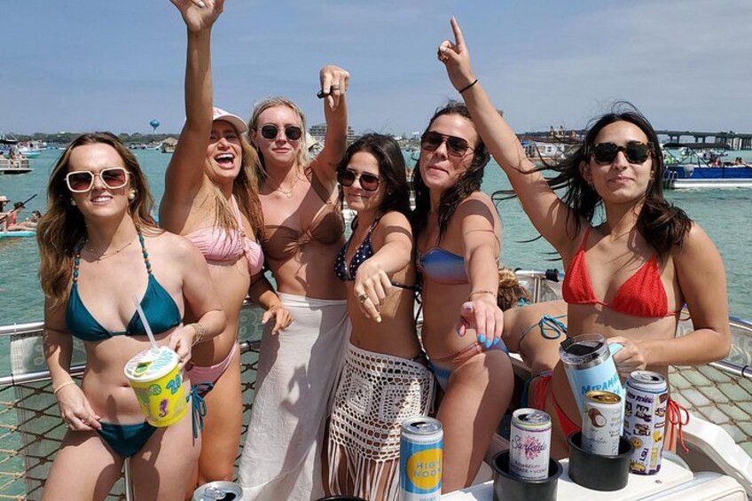 Crab Island Boat Tour – Half Day in Destin 3