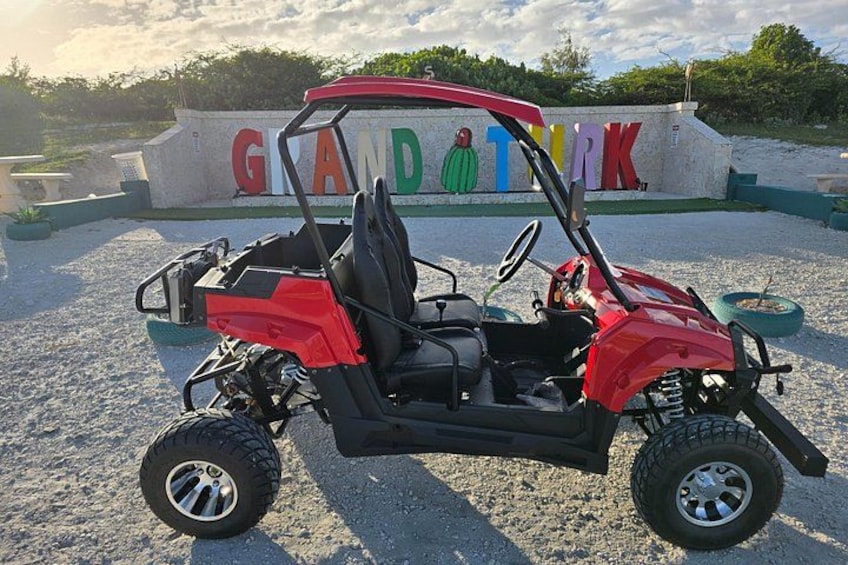 2 Seater Side by Side Guided Adventure Tour in Grand Turk 4