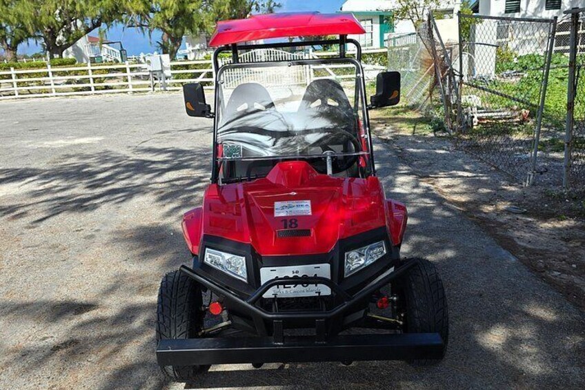 2 Seater Side by Side Guided Adventure Tour in Grand Turk 5