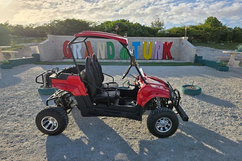 2 Seater Side by Side Guided Adventure Tour in Grand Turk 1
