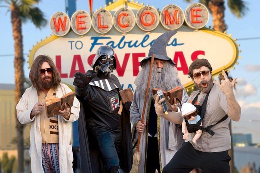 Een bord met de tekst 'WELCOME TO Fabulous Las Vegas'. 1