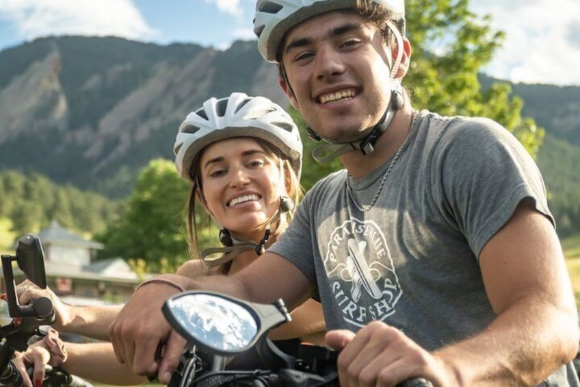 Ride Boulder's Best Guided eBike E-Bike Tour! Electric eBike 4