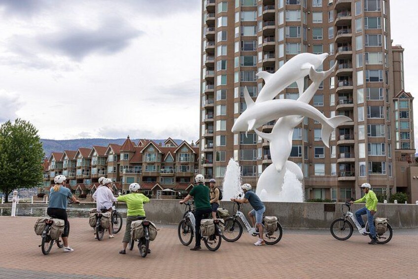 Kelowna E-Bike Guided City Highlights Tour 4