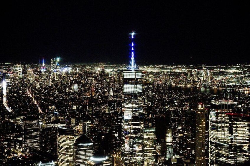 New York City Private Tour by Plane at Night 5