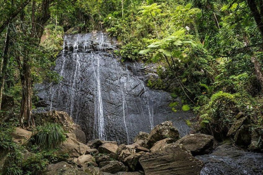 Stop at La Coca Waterfall 2