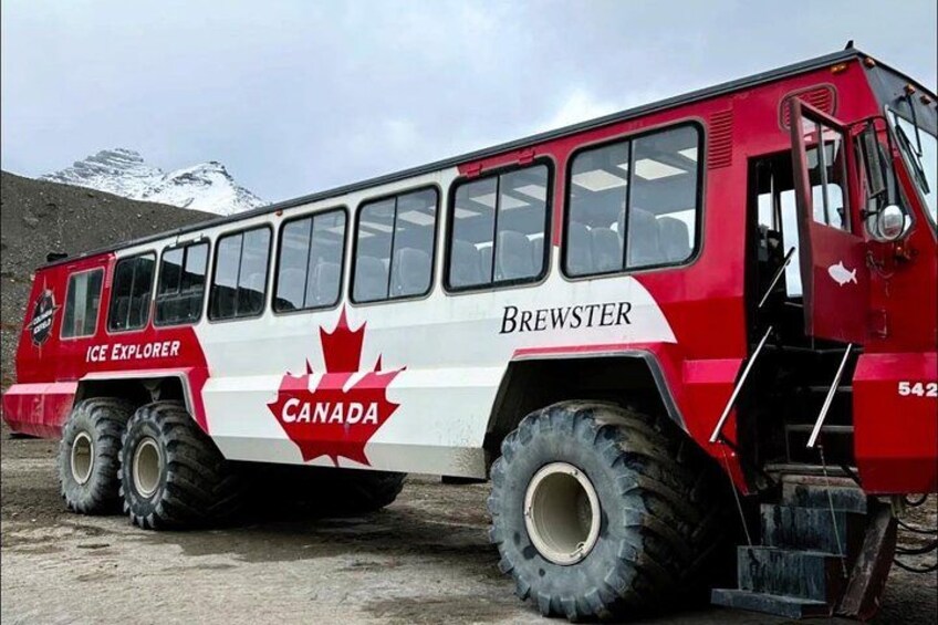 Columbia Icefield, Crowfoot Glacier and Bow ,Peyto Lake Tour 3