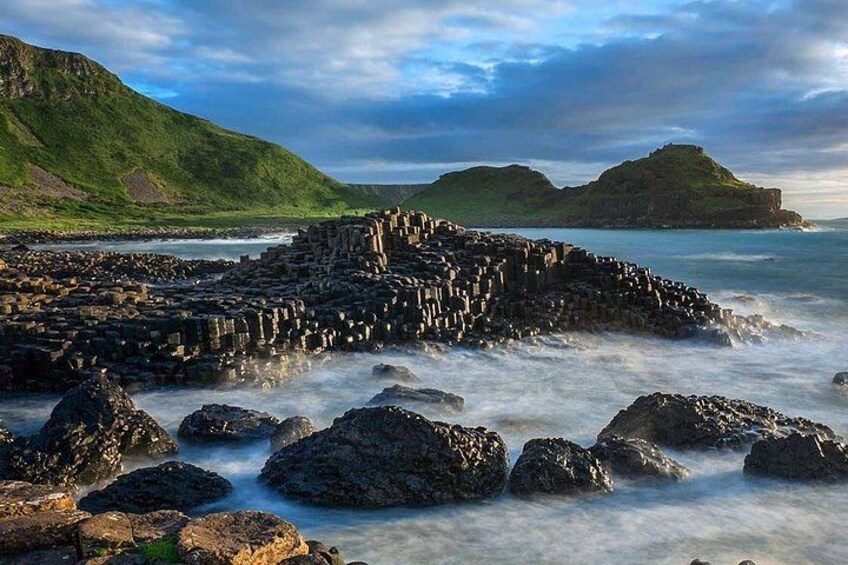 The constantly changing light conditions at Giant's Causeway make for amazing views 2