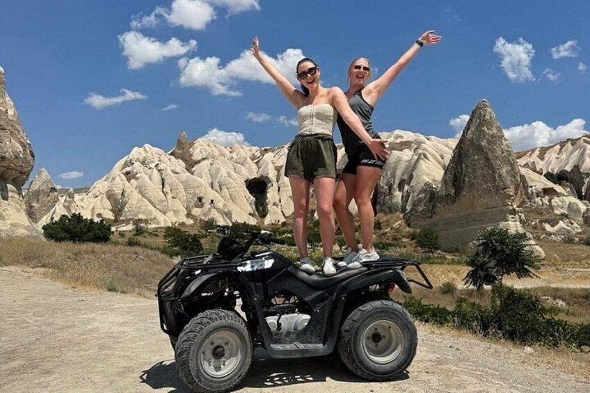 Cappadocia ATV tour with transfer and guide 3