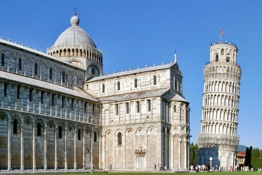Pisa Katedralen og Det Skæve Tårn i Pisa. 2