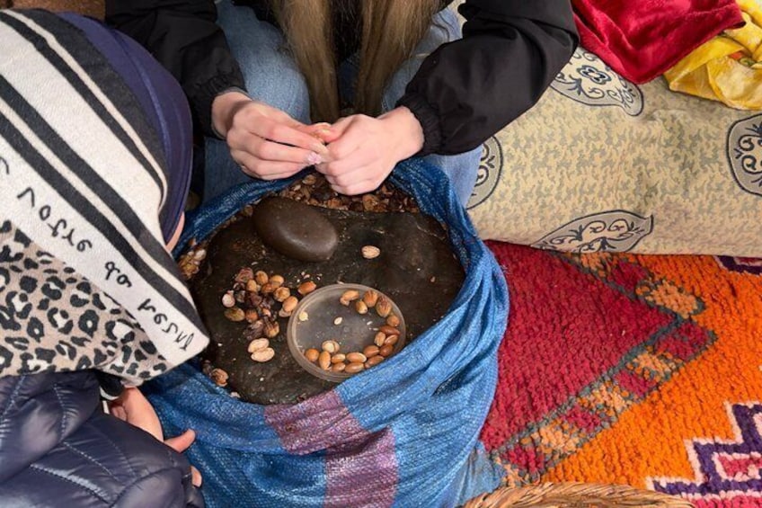 Argan Oil Workshop with Berber Women in a Berber House 1