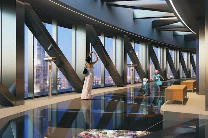 Dubai Sky Views Observatory Tickets with Glass Slide Ride 5