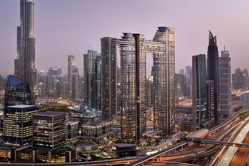 Dubai Sky Views Observatory Tickets with Glass Slide Ride 2