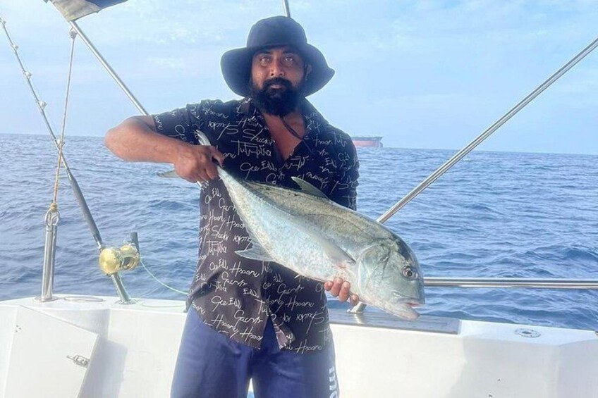 Mirissa Fishing GT, Tuna, Sail Fish by Speedboat with Local Guide 1