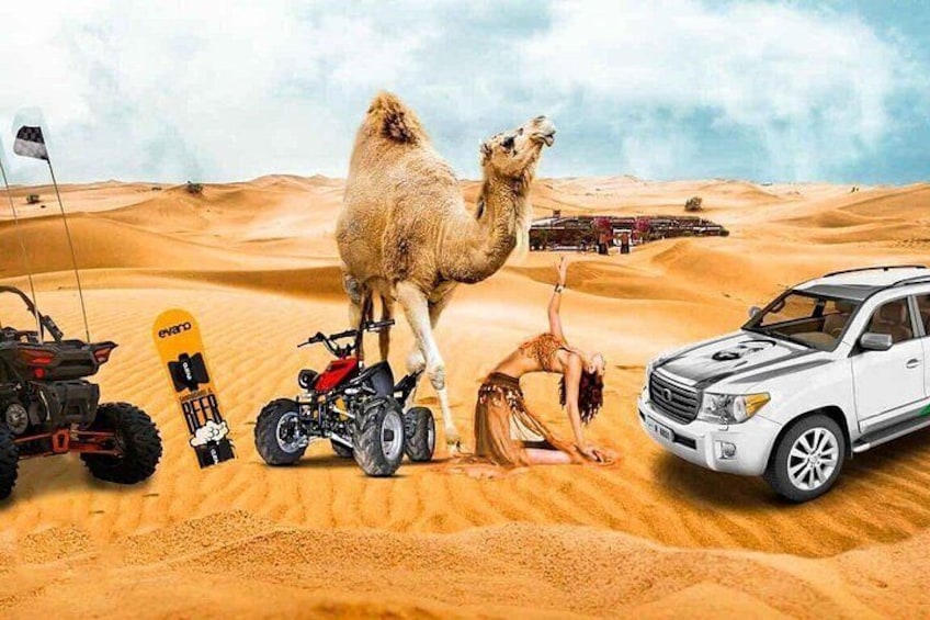 Doha: Desert Safari: Dune Bashing, Quad Bikes & Camel Rides 2