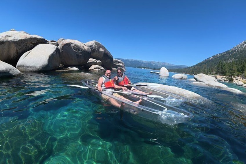 Lake Tahoe Clear Kayak Adventure at Sand Harbor 3