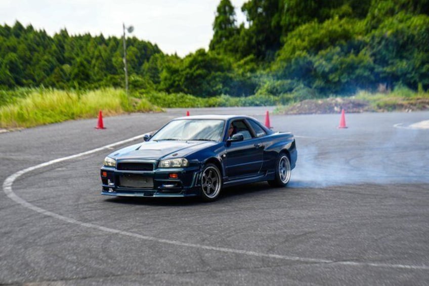 Tokyo Drift Lesson self driving & PRO experience JAPAN TRACK 4