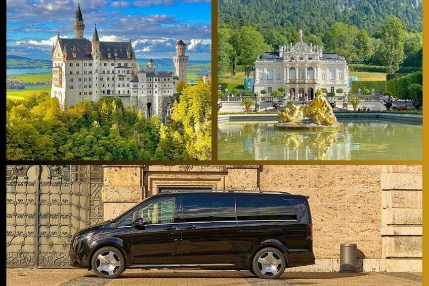 Neuschwanstein and Linderhof Castle Private Tour from Munich 1