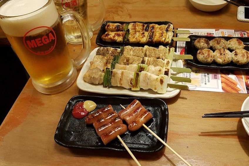 Snacks at a local Izakaya. 5