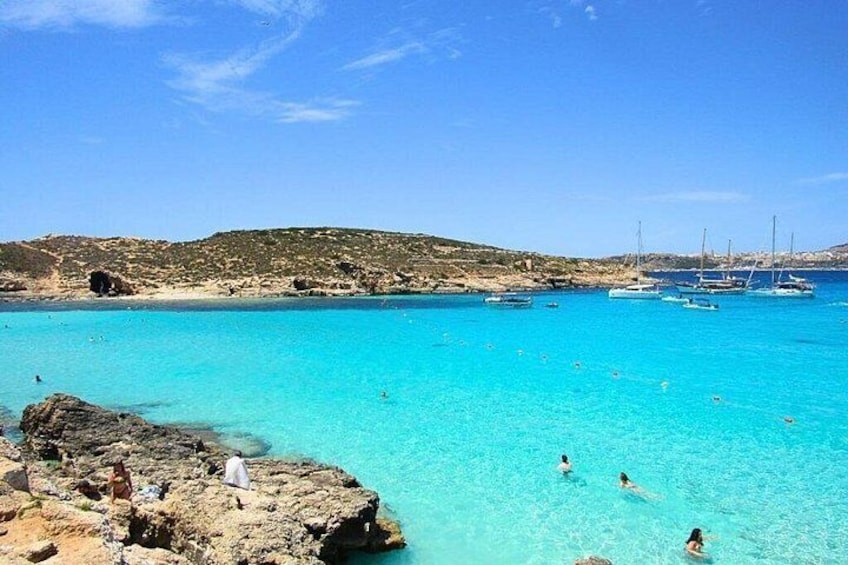 Gozo Comino and Blue Lagoon Powerboat from St Julian's 4