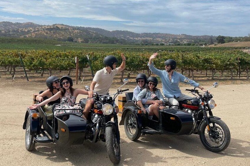 Vineyard Tour San Luis Obispo Sidecar Wine Adventure 1
