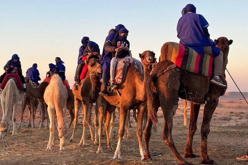 Agafay Desert Camel Ride with Sunset Dinner & Berber Show 1