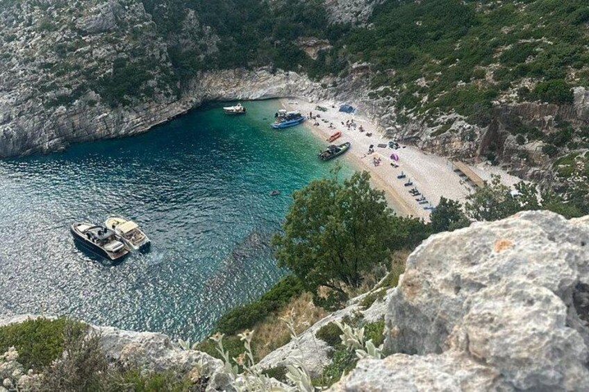 Vlora Boat Trip To Secret Blue Gem Cave & Grama Bay 3