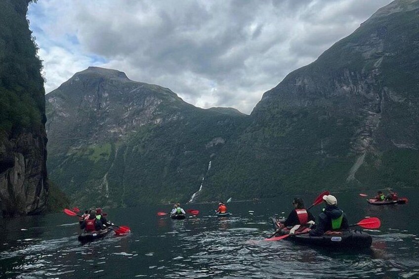 Kayak Tour with Waterfall Views in Geiranger 2