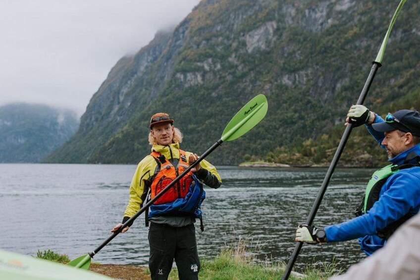 Kayak Tour with Waterfall Views in Geiranger 1