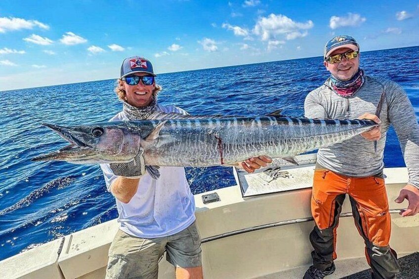 Speed, power, and fresh fillets—this Wahoo was a dream catch! 3