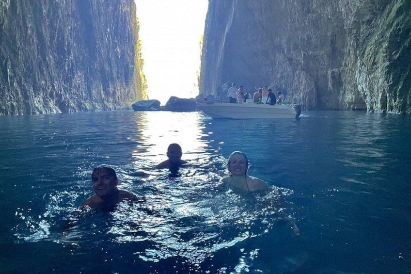 Speed Boat Trip to Haxhi Ali Cave and Karaburun Beach 2