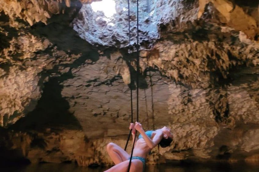 Private Tour to Tulum Cenotes Sac Actun 1