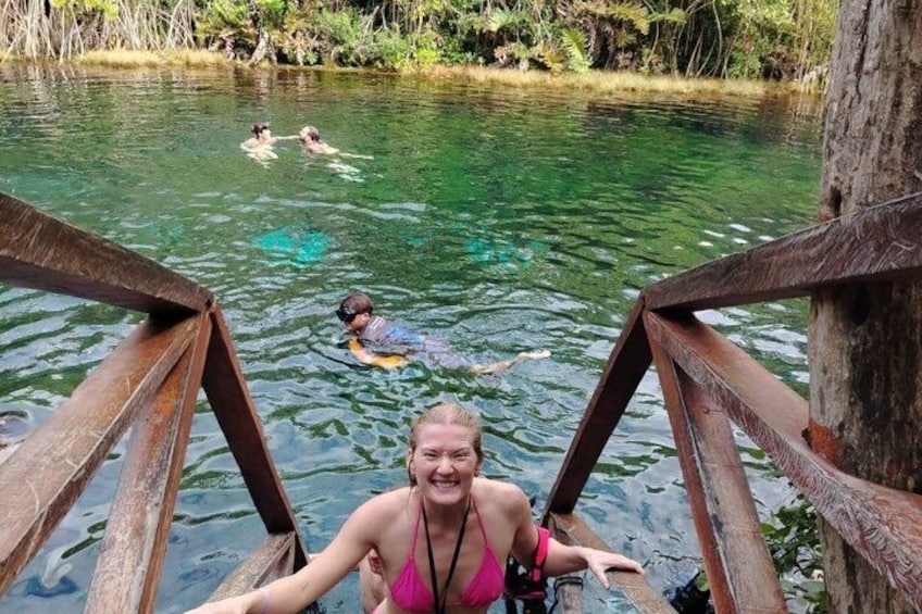 Private Tour to Tulum Cenotes Sac Actun 4