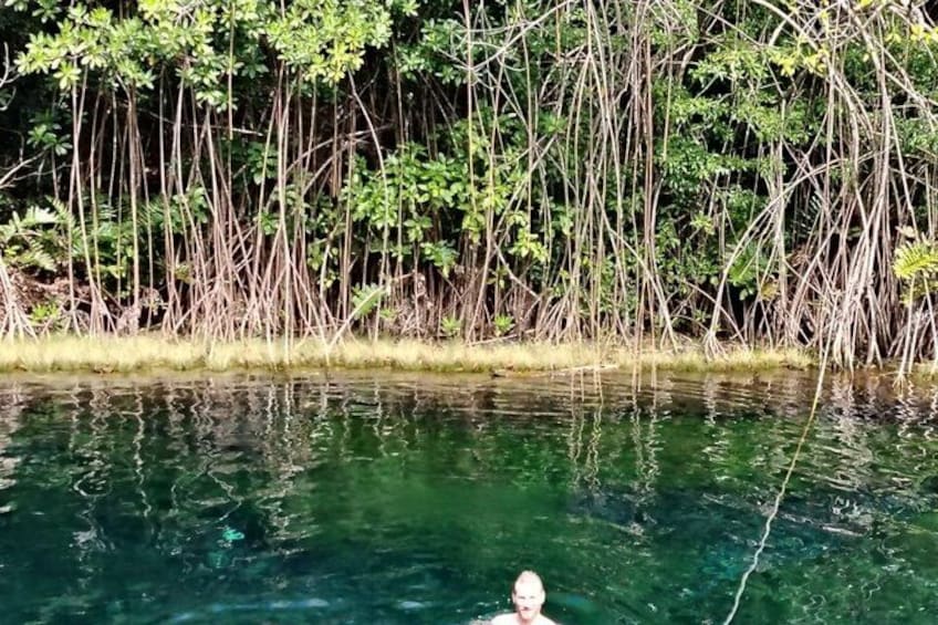 Private Tour to Tulum Cenotes Sac Actun 2