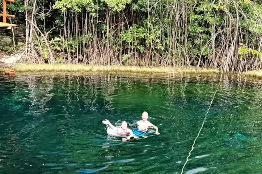 Private Tour to Tulum Cenotes Sac Actun 3