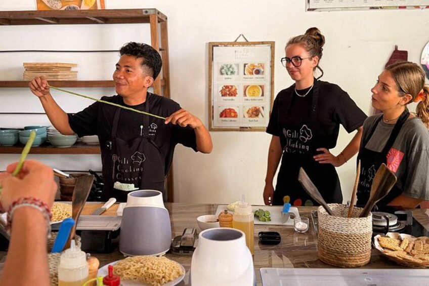 Indonesian Food Cooking Class of Gili Air 2